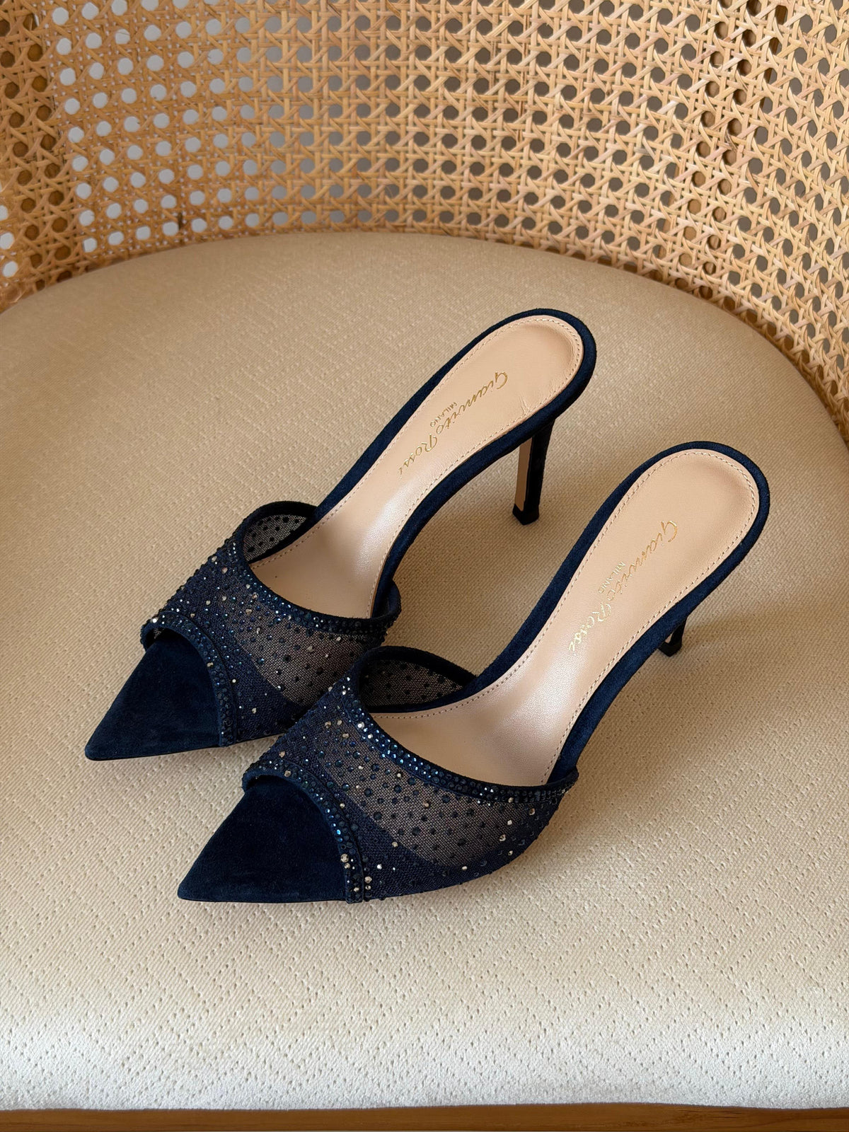 Gianvito Rossi Rania 85 mules