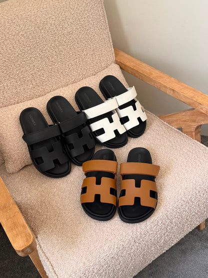 Hermès Chypre techno-sandals