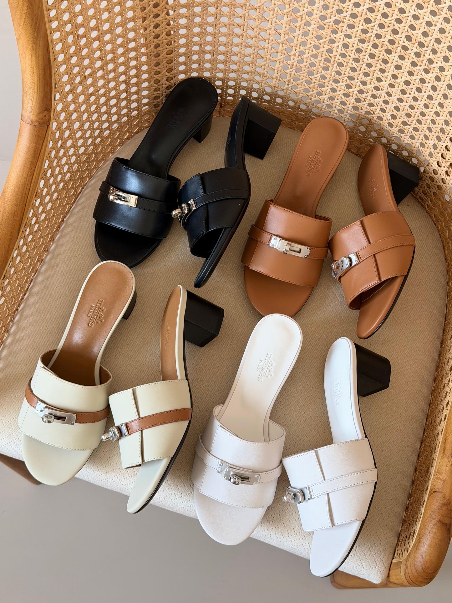 Hermès Gigi 50 sandals