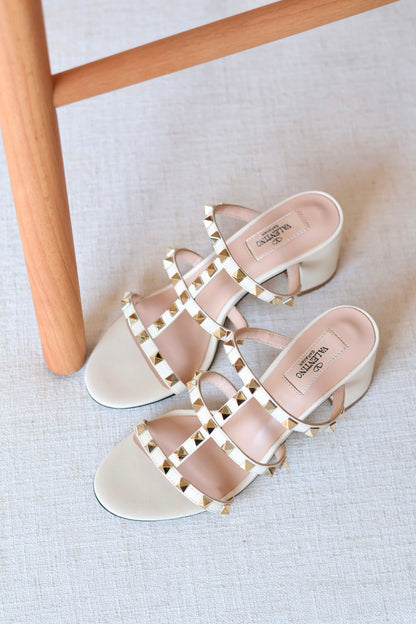 Valentino Garavani Rockstud Cage Sandals