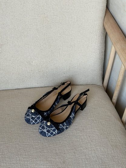 Dior Ballet Slingback Pumps