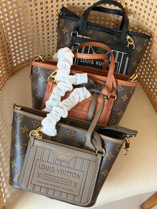 LV Neverfull Bandoulière Inside Out BB. Mini size