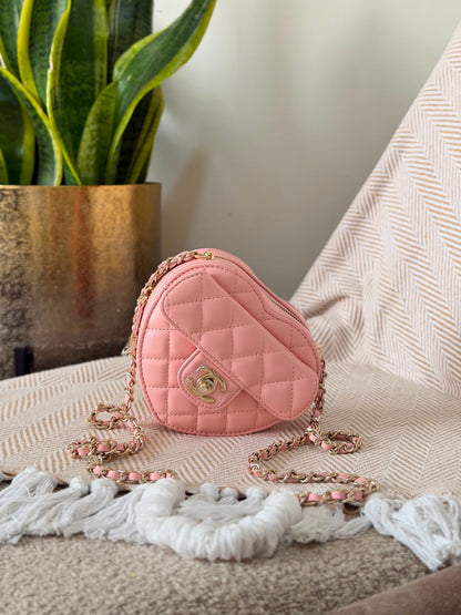 Chanel heart 11.5 CM