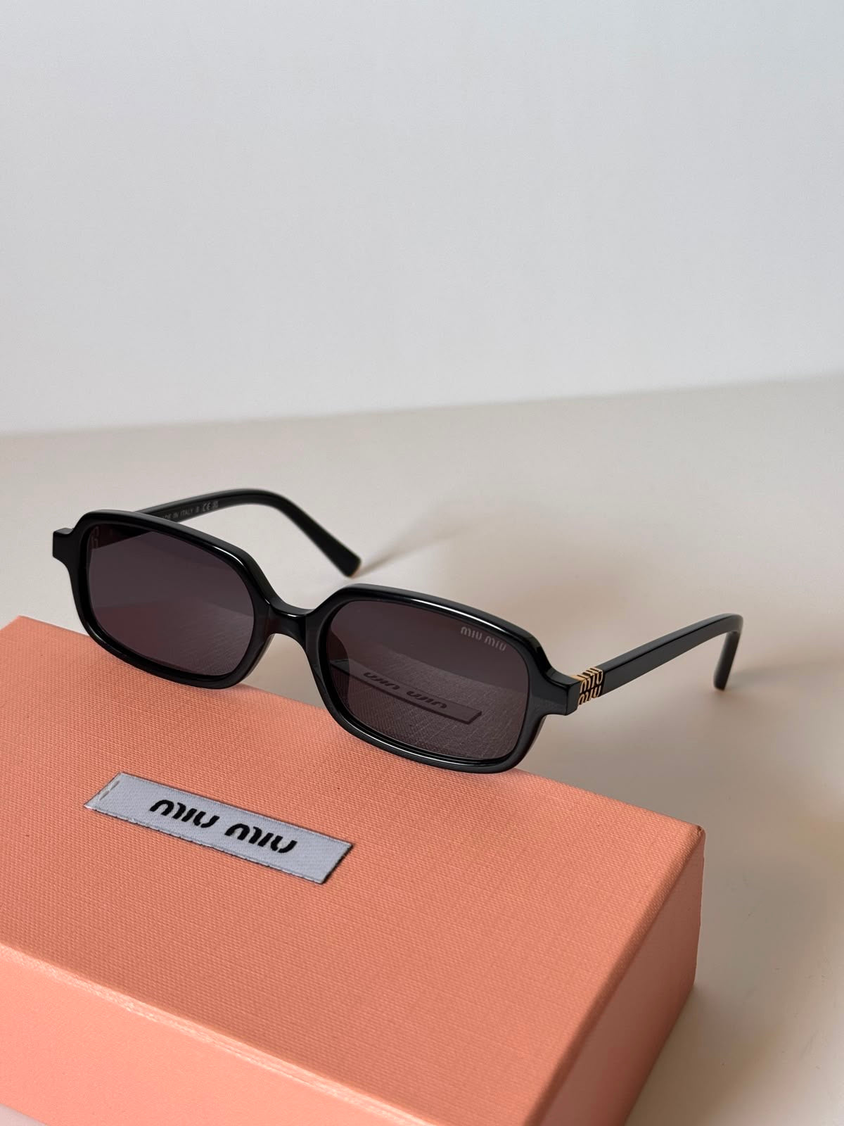 Miu Miu Regard Rectangle Sunglasses