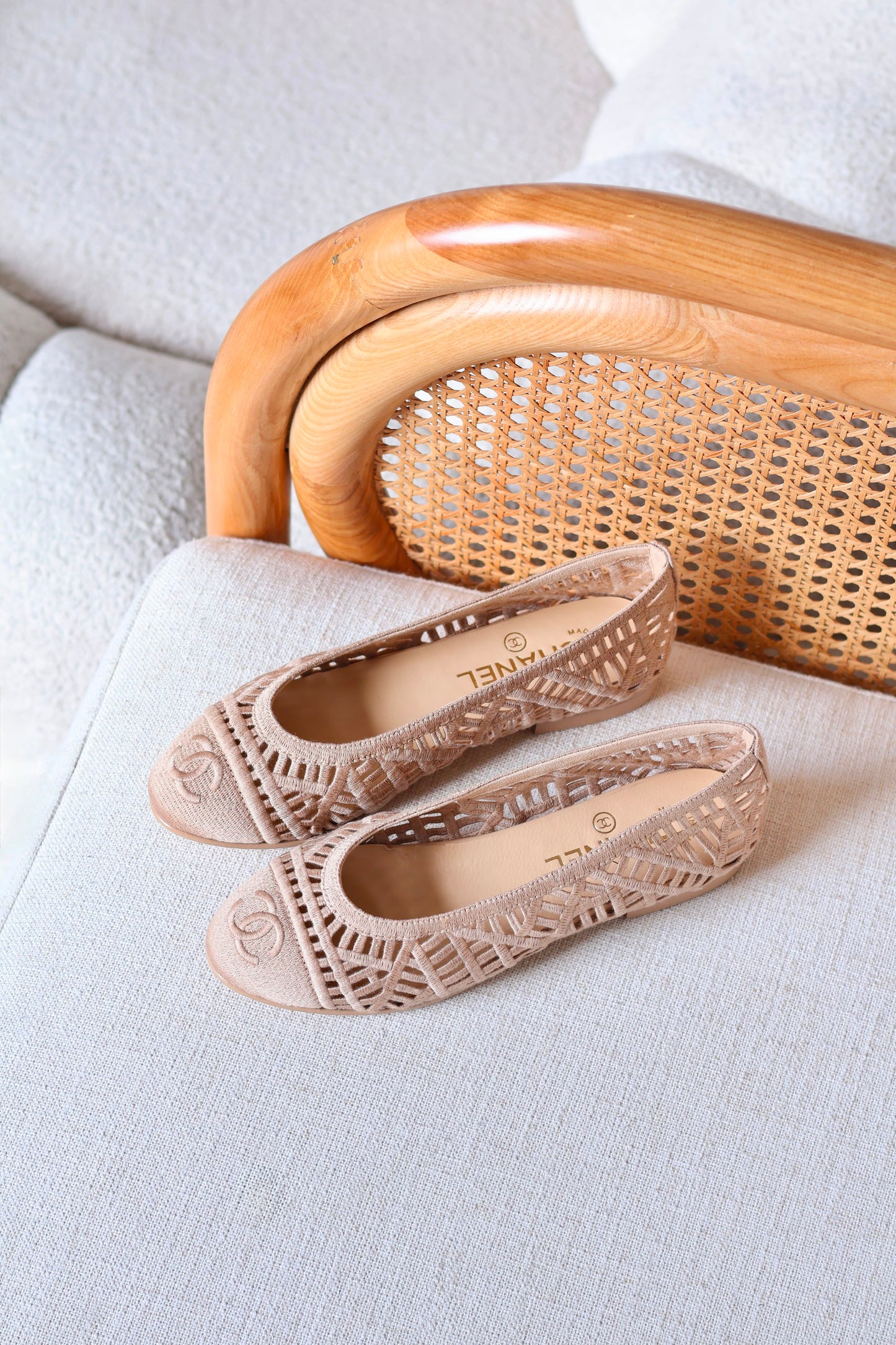 Chanel ballet flats