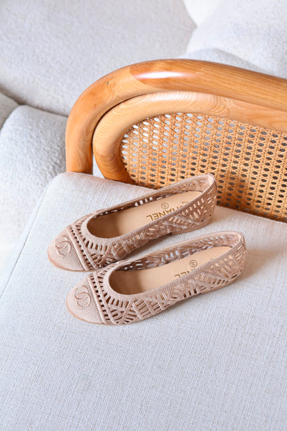 Chanel ballet flats