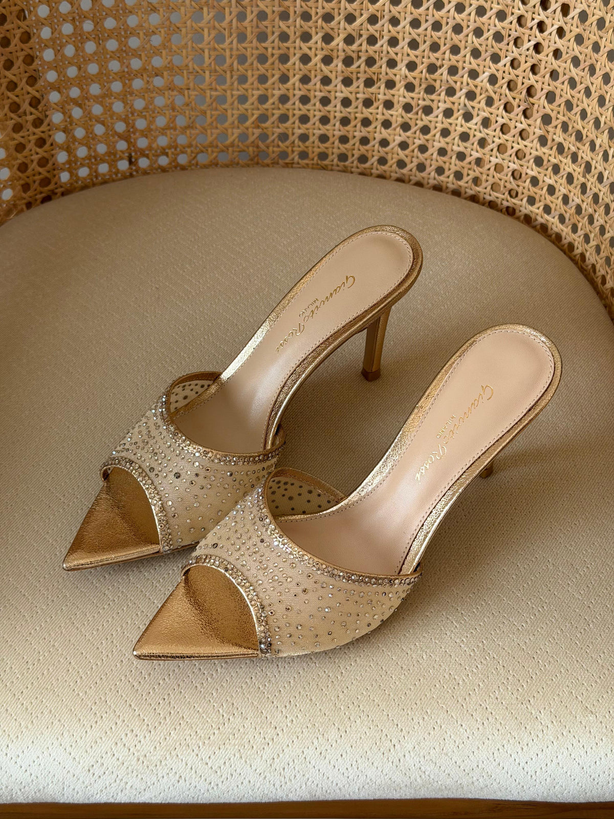 Gianvito Rossi Rania 85 mules