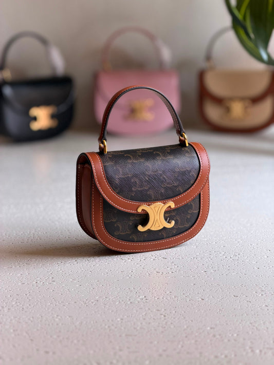 CELINE mini besace cela
