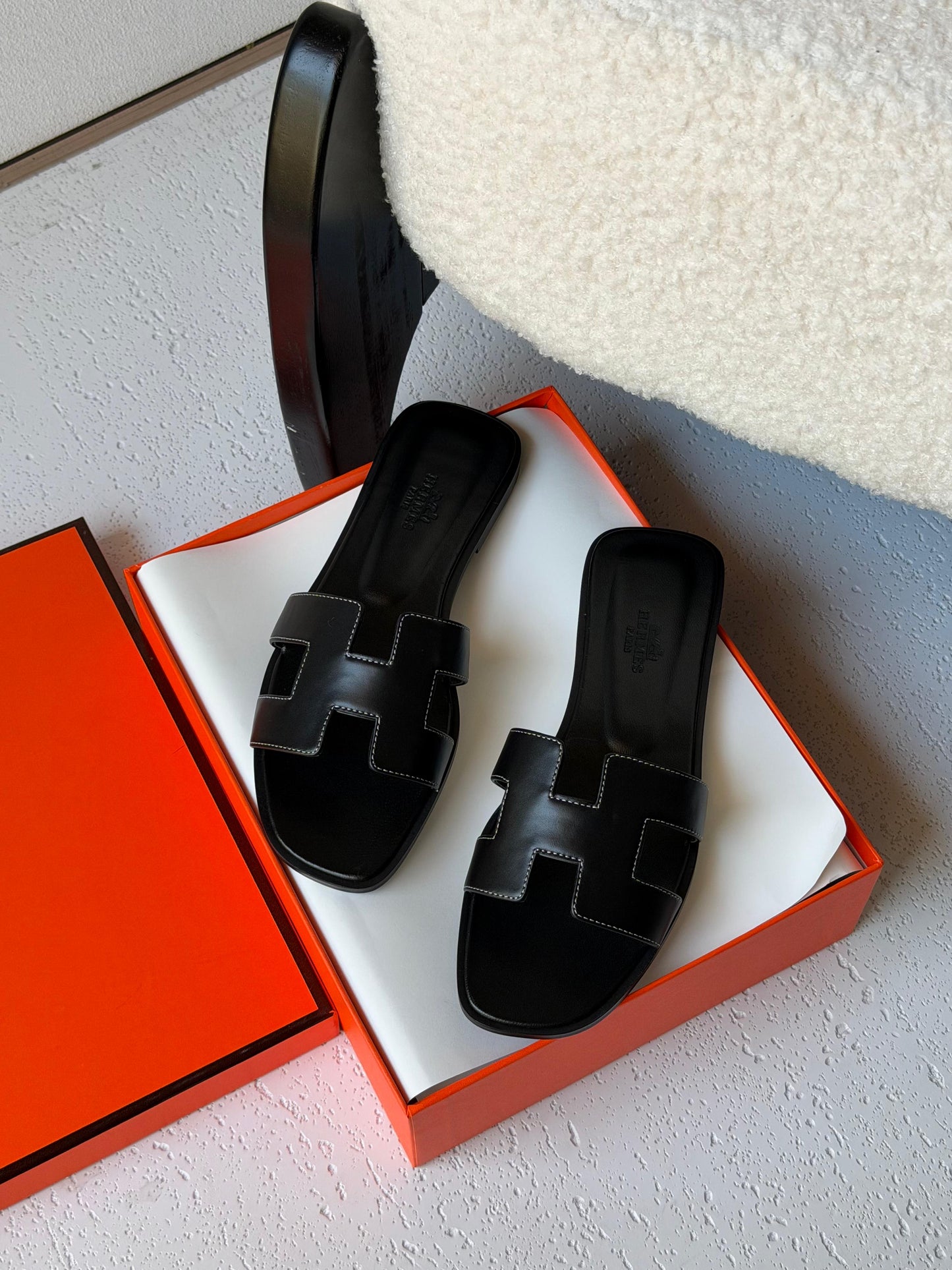 Hermes oran sandal