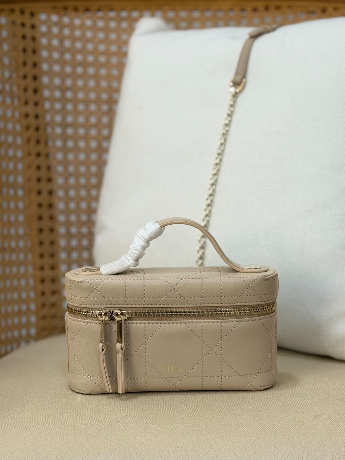 DIOR trianon soft vanity bag 19CM