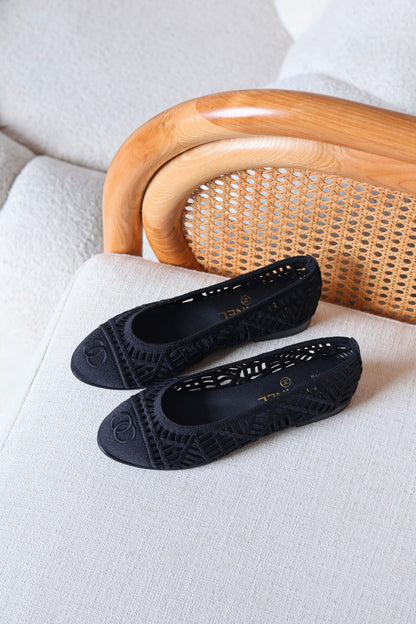 Chanel ballet flats