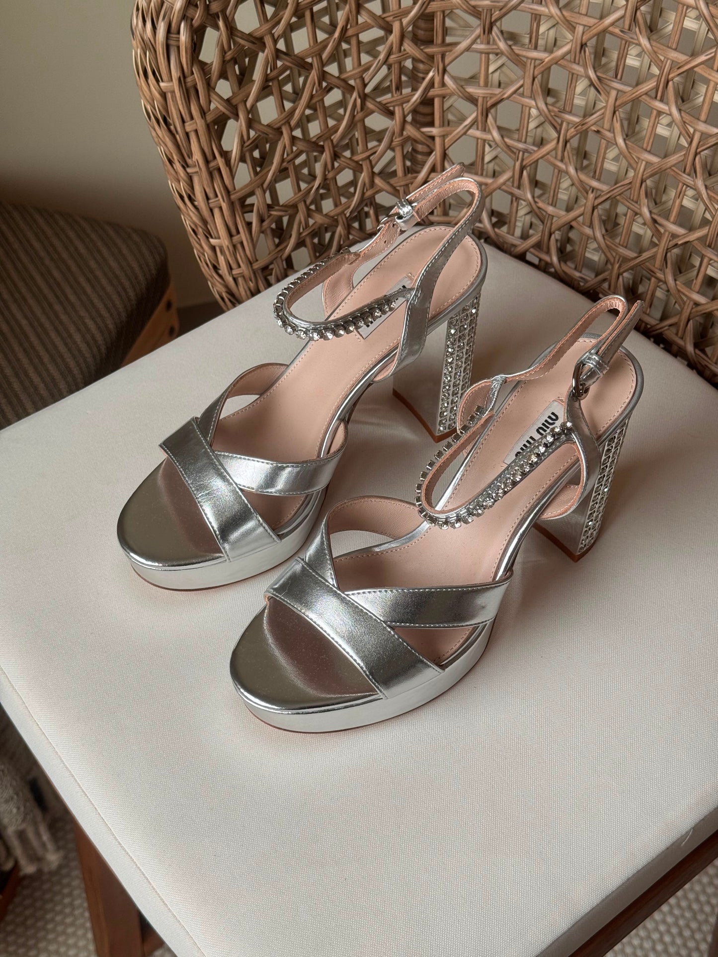 Miu Miu platform sandals