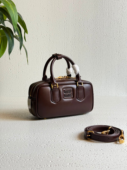 Miu Miu Arcadie leather bags 22CM