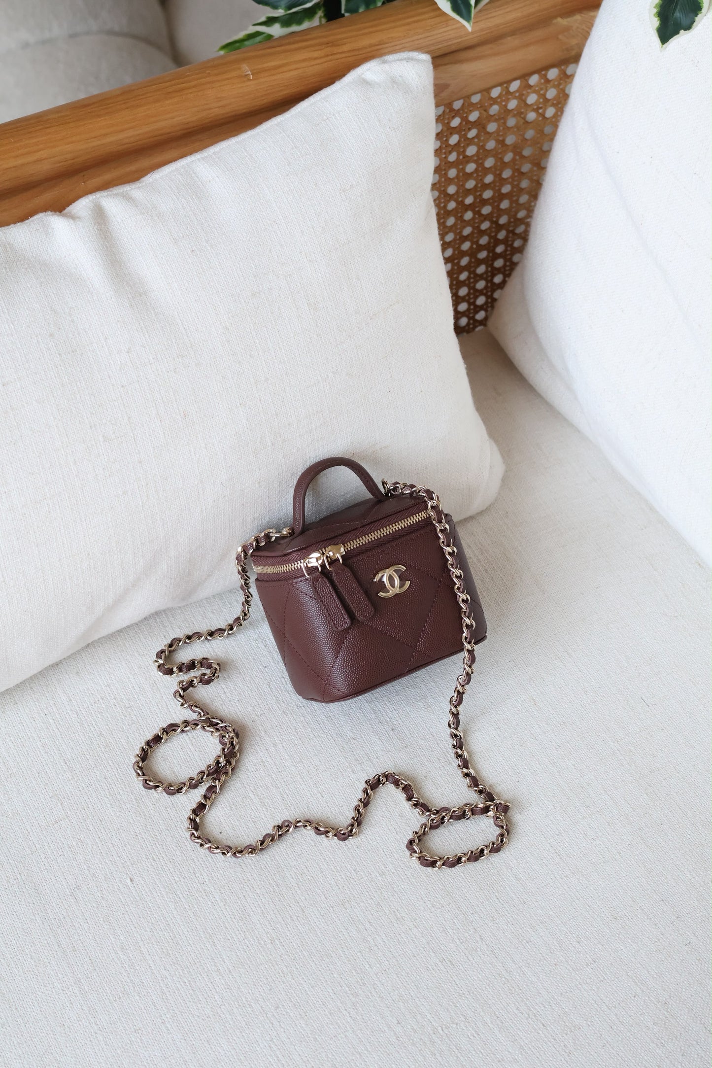 Chanel mini Vanity with Chain