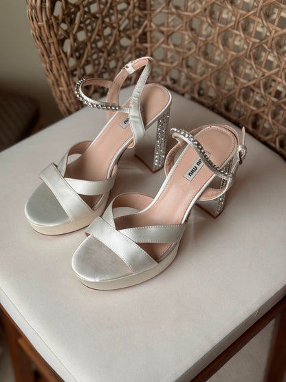 Miu Miu platform sandals
