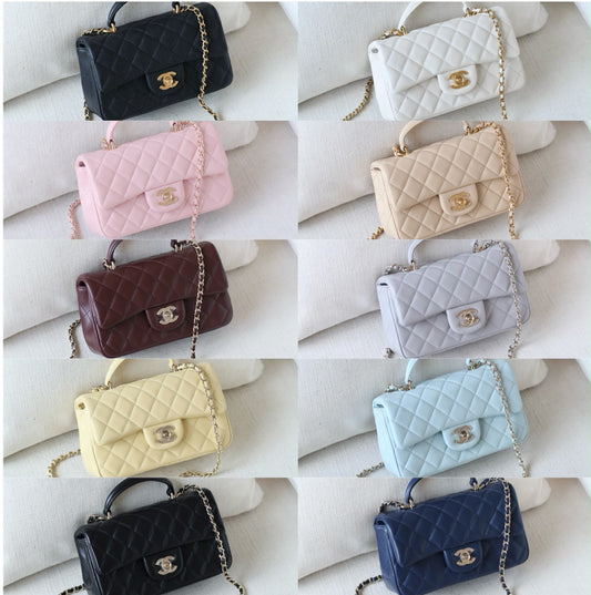 Chanel flap top handle 20 CM