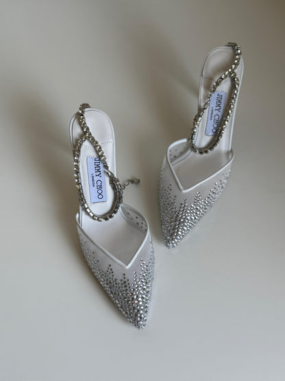embellished heels from Jimmy Choo