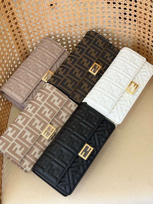 Fendi Baguette Continental Wallets