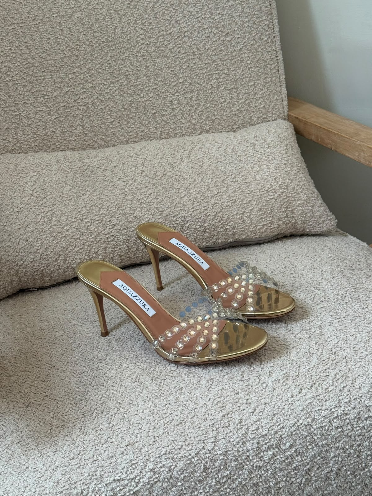 Aquazzura Tequila Suede Sandals