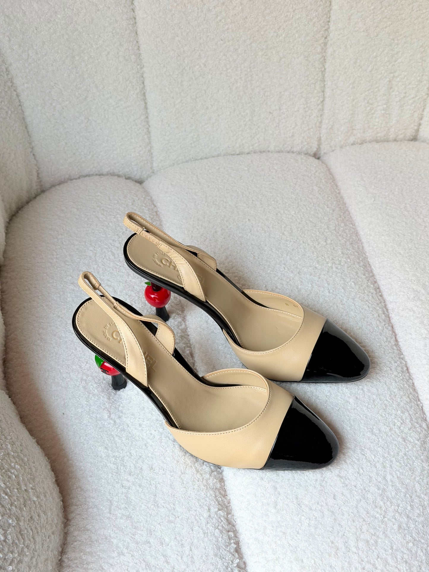 Chanel Métiers d'Art 2026 Lambskin & Patent Calfskin Slingbacks