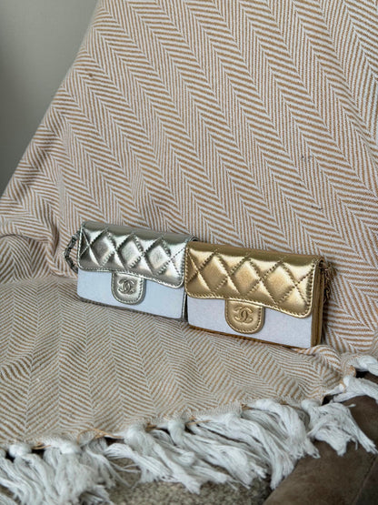 Chanel mini chain card holder 11CM