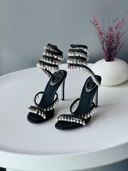 René Caovilla Chandelier sandals
