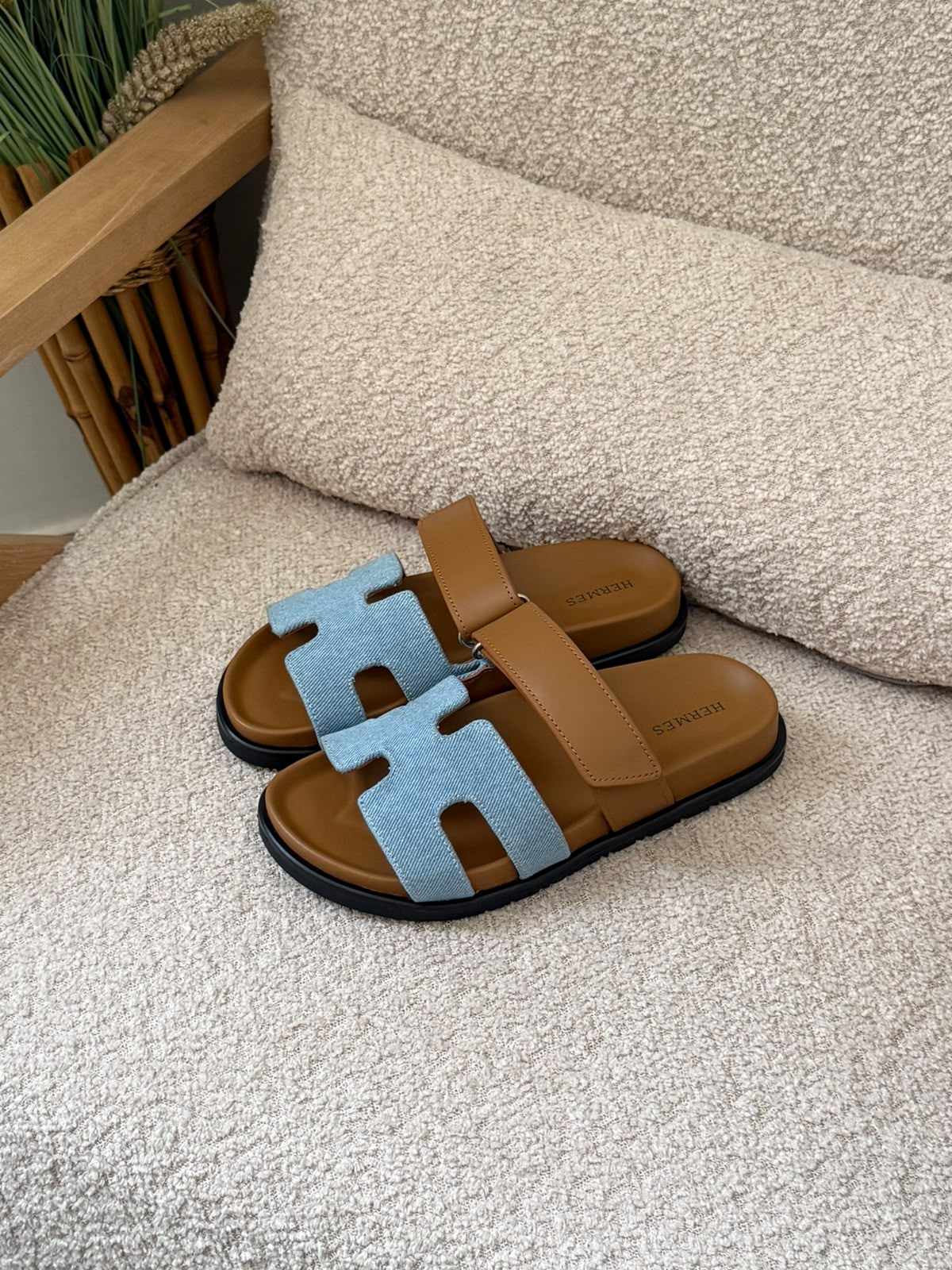 Hermès Chypre techno-sandals