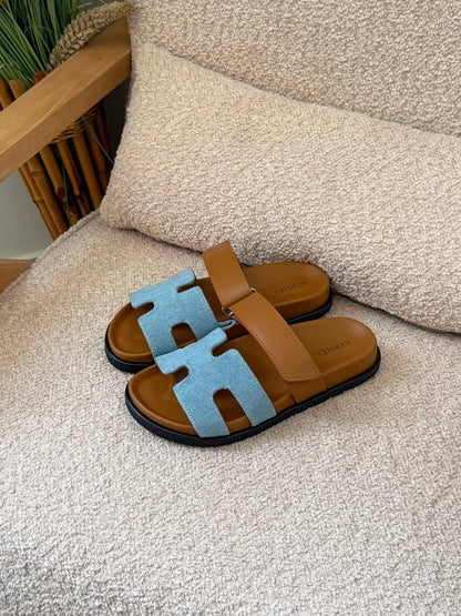 Hermès Chypre techno-sandals