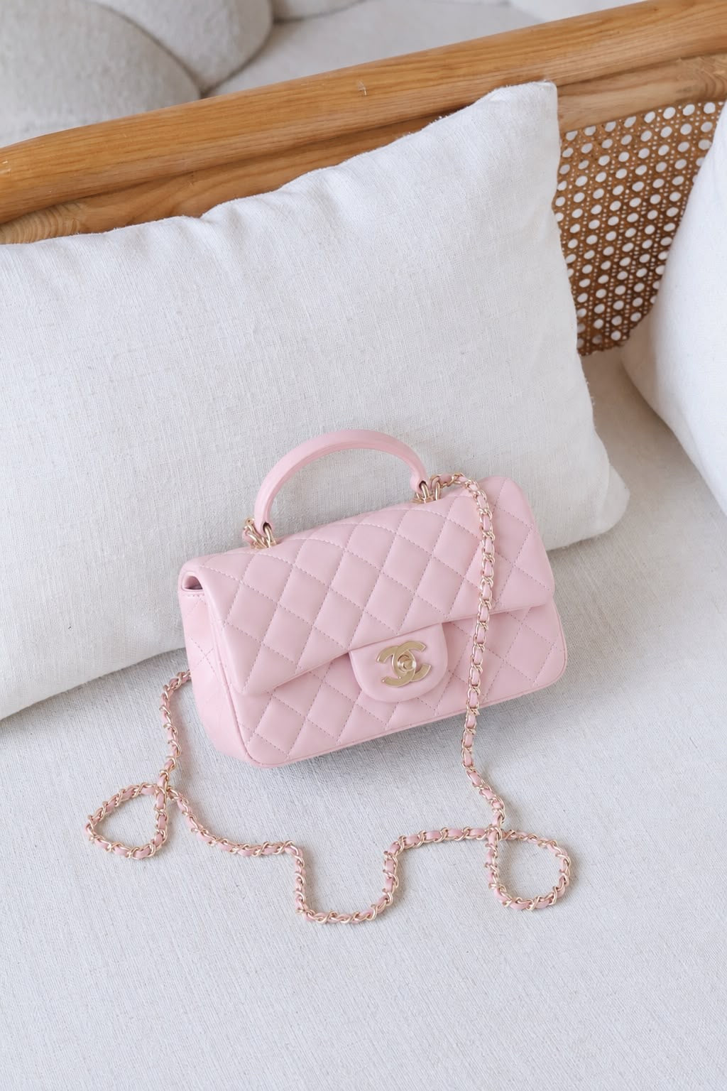 Chanel flap top handle 20 CM