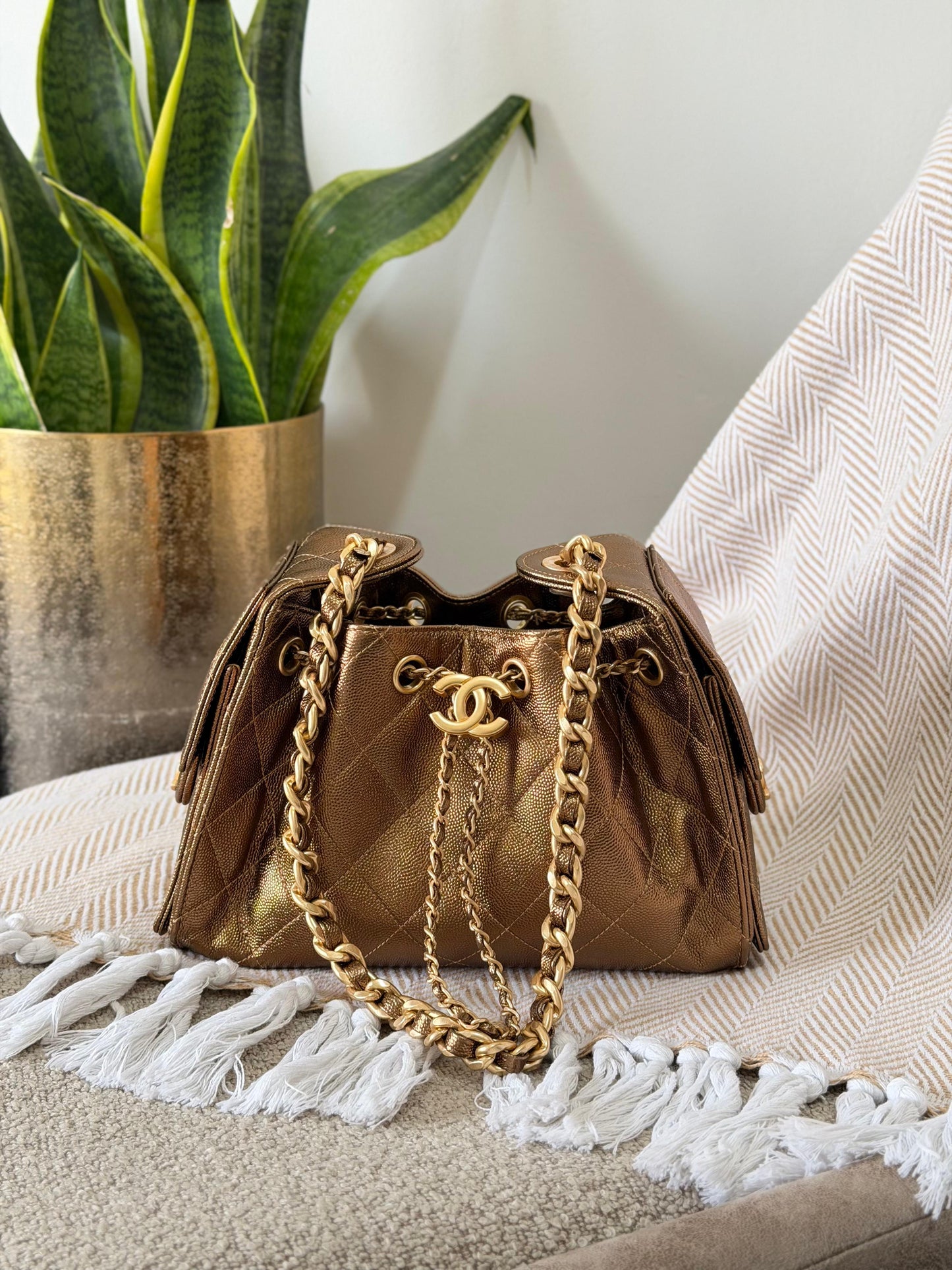 Chanel 25 Hobo Bag 22CM