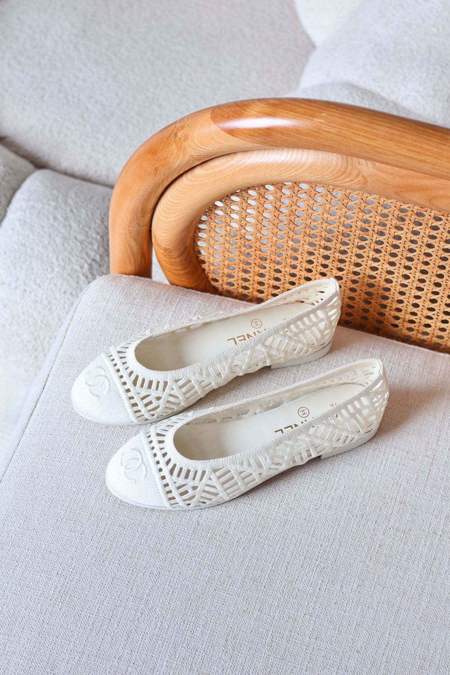 Chanel ballet flats
