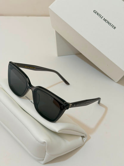 Gentle Monster grey square acetate sunglasses