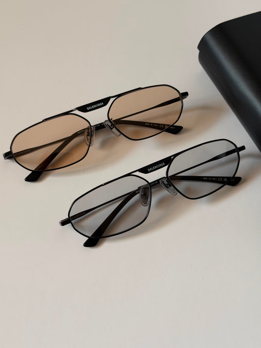 Balenciaga Tag 2.0 Metal Sunglasses