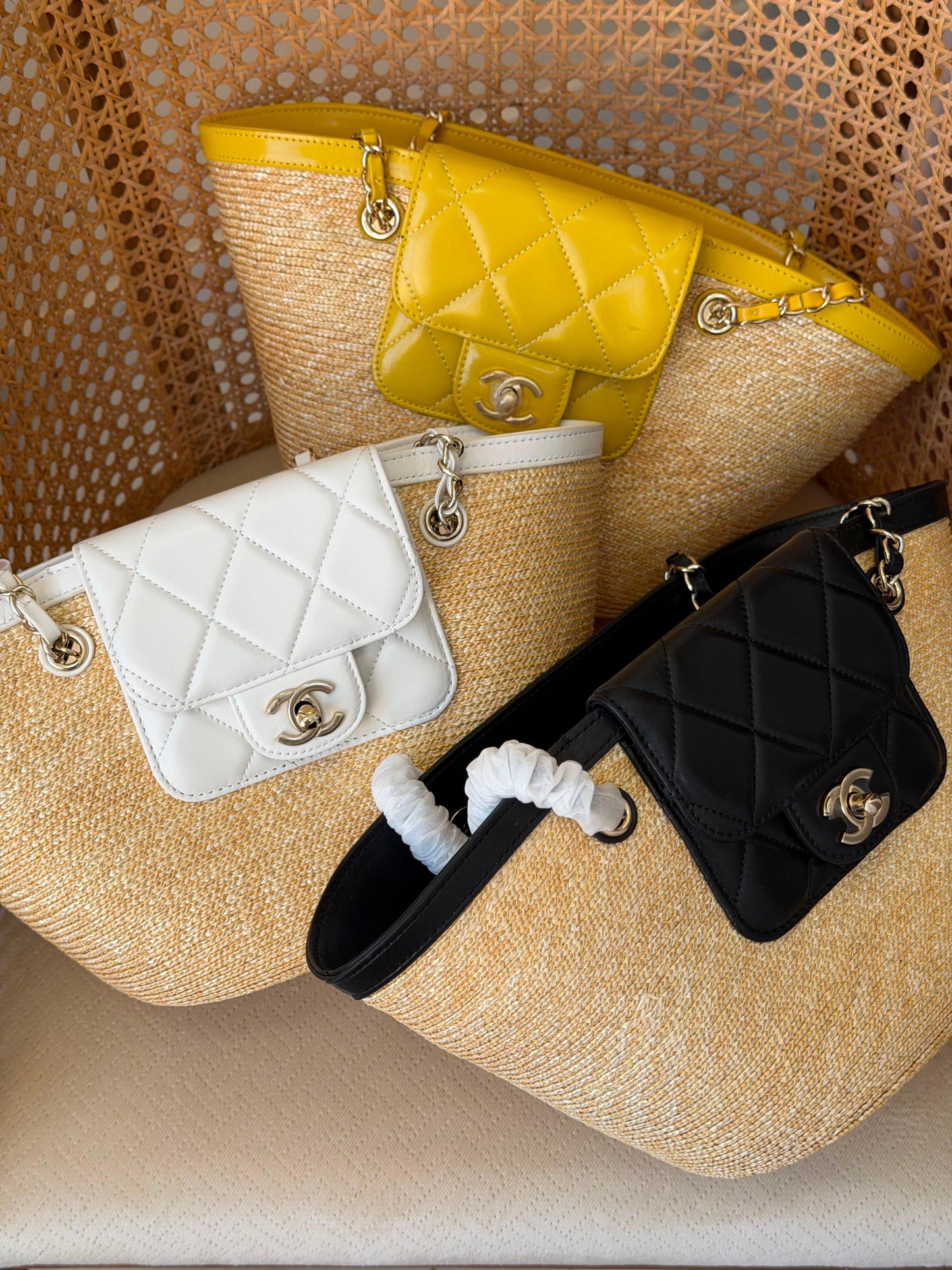 Chanel beach bag