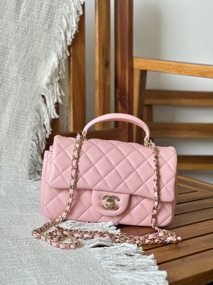 Chanel flap top handle