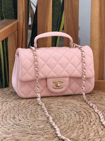 Chanel flap top handle 20 CM