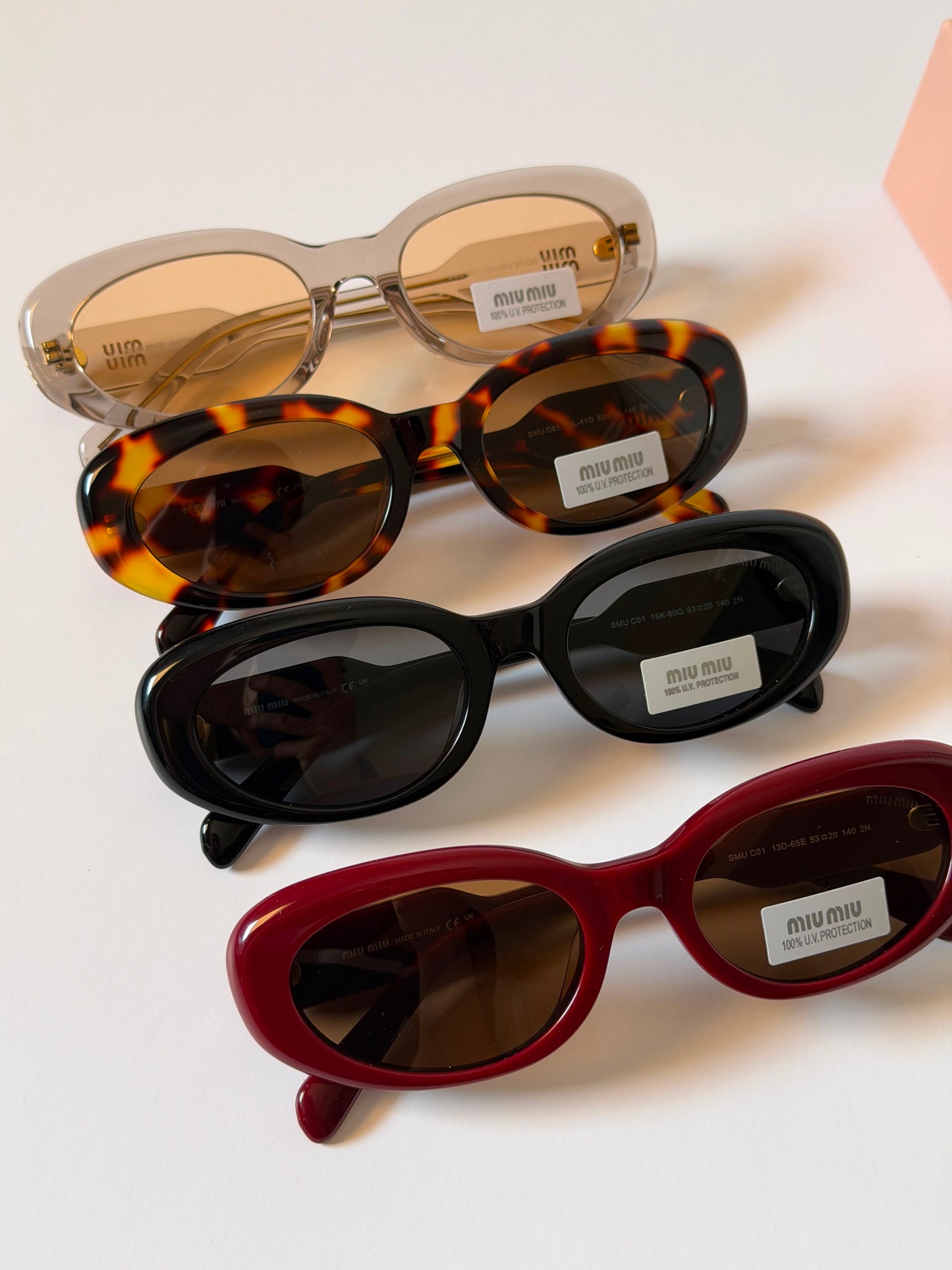 MIU MIU oval sunglasses