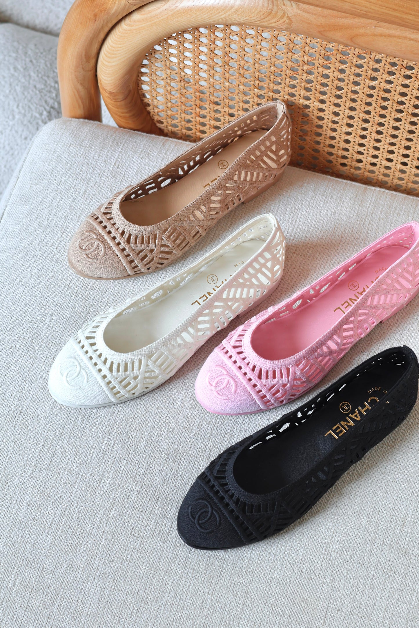 Chanel ballet flats