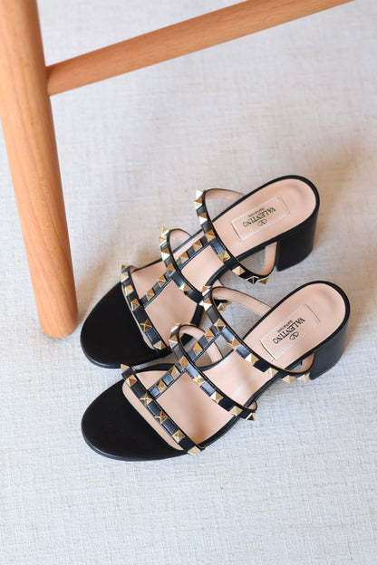 Valentino Garavani Rockstud Cage Sandals