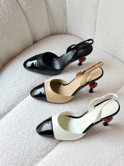 Chanel Métiers d'Art 2026 Lambskin & Patent Calfskin Slingbacks