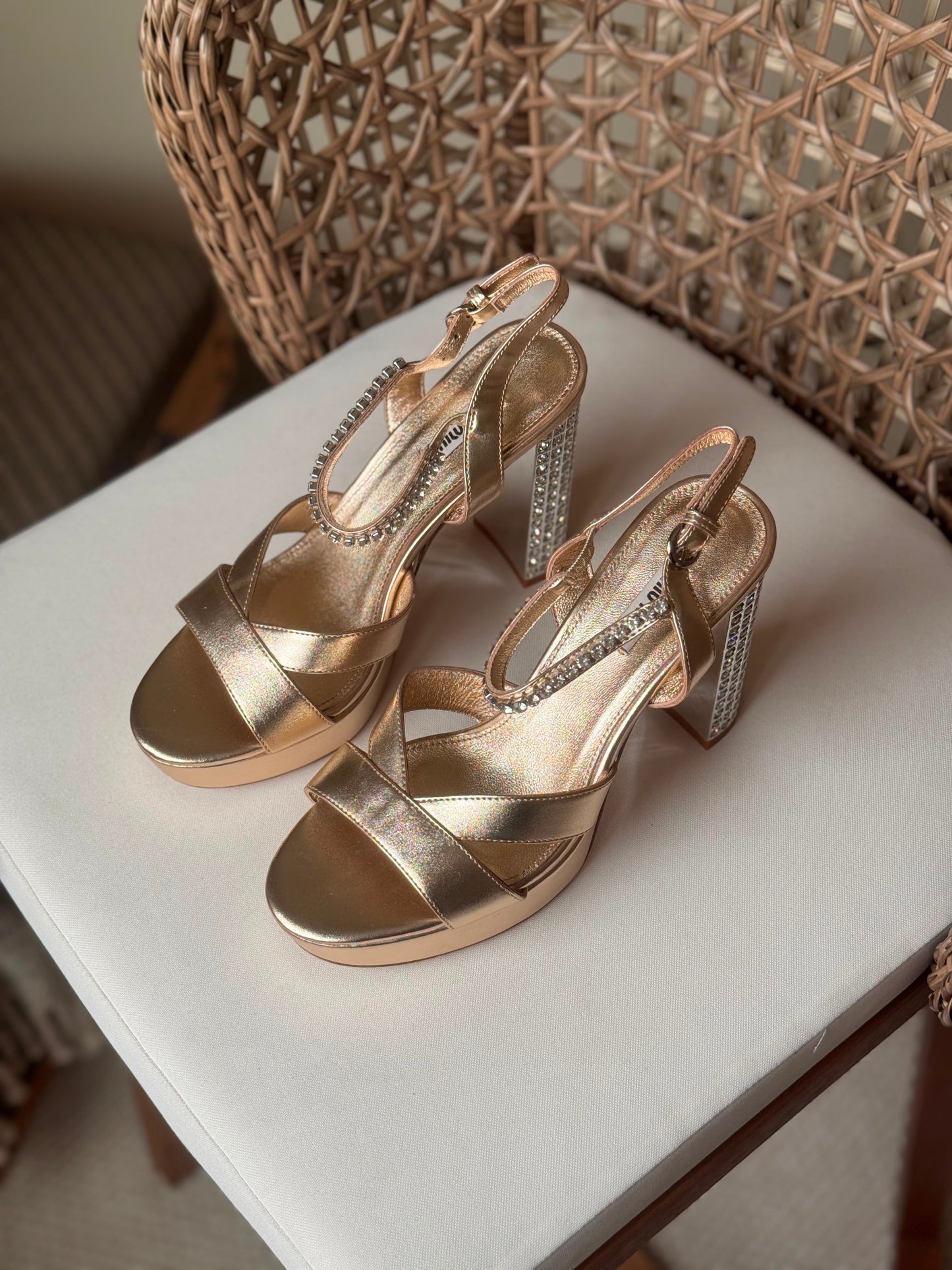 Miu Miu platform sandals