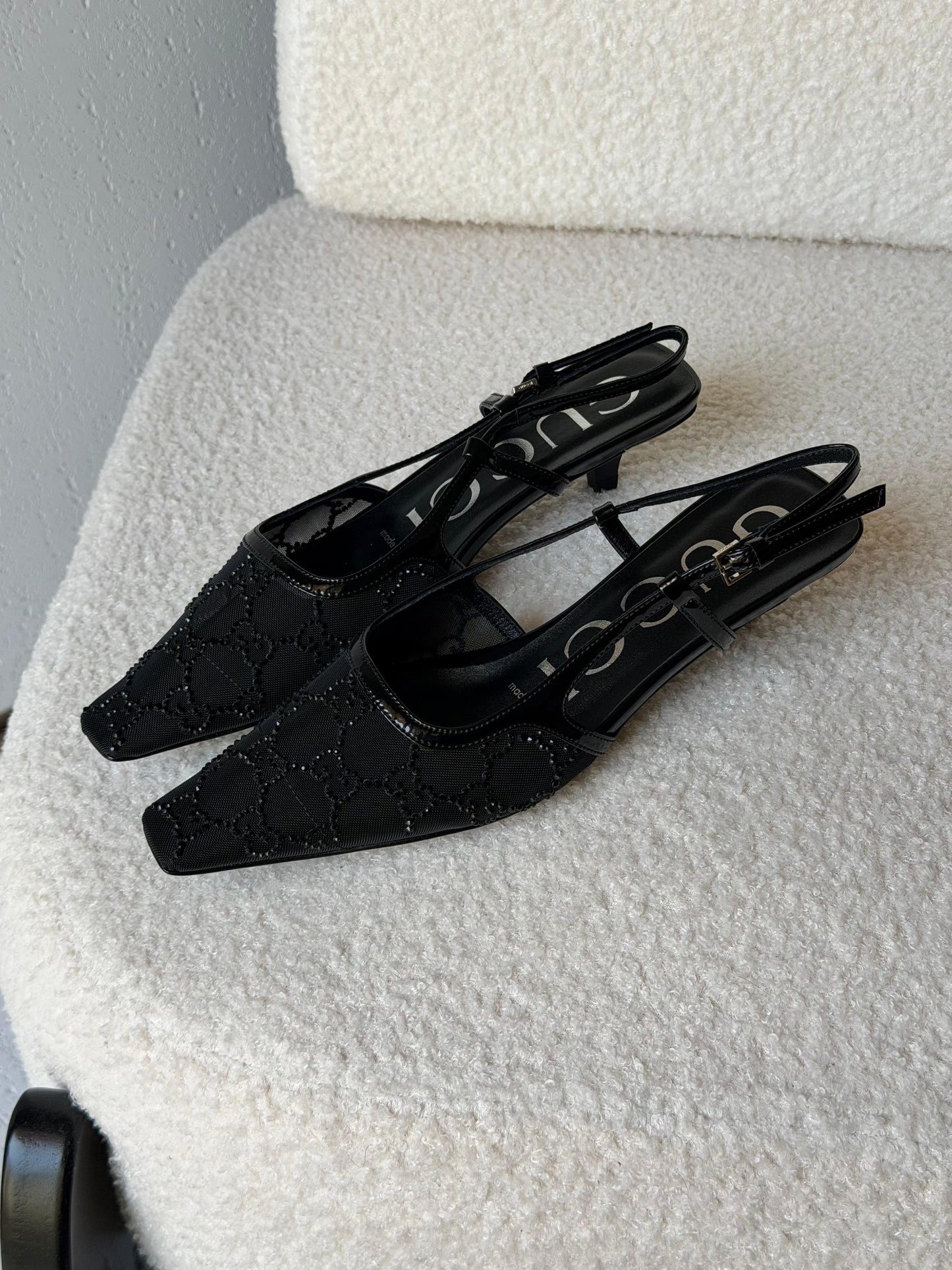 Gucci GG slingback pumps