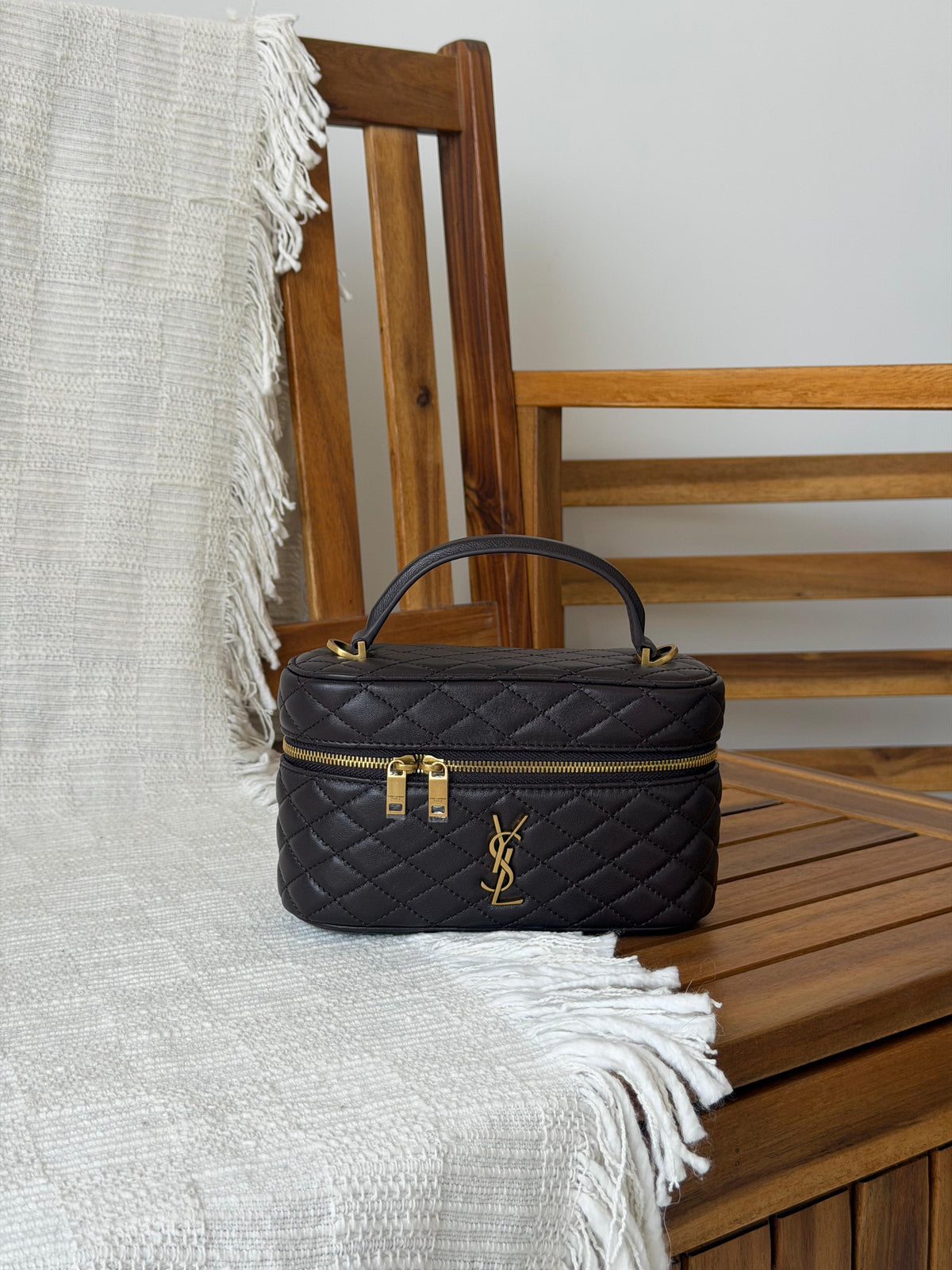 Saint Laurent Gaby mini vanity bags 19CM