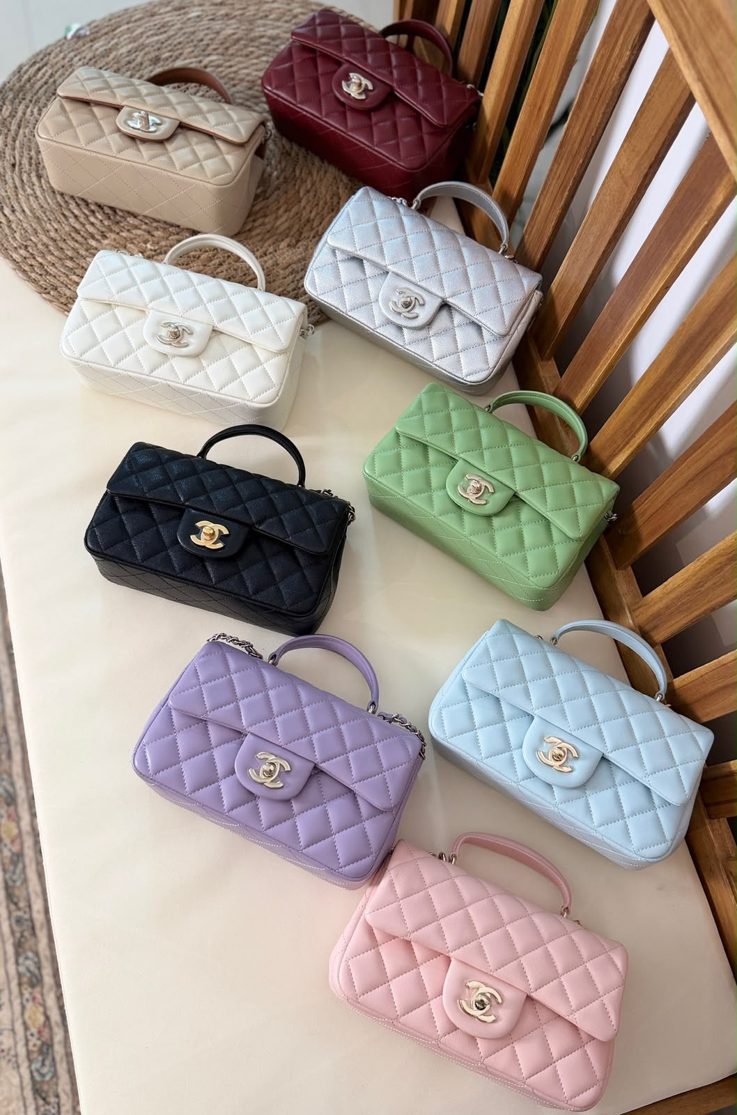 Chanel flap top handle 20 CM