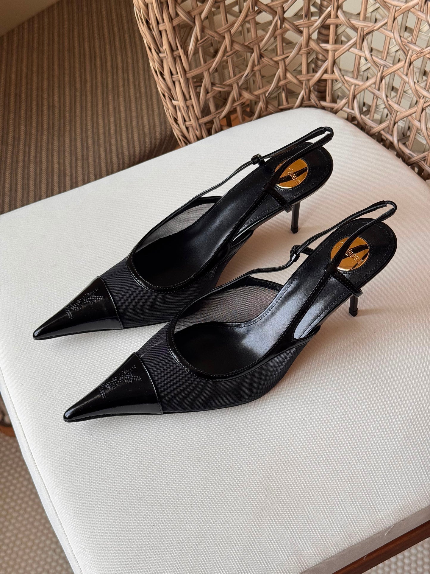 Saint Laurent Renée 75 mesh