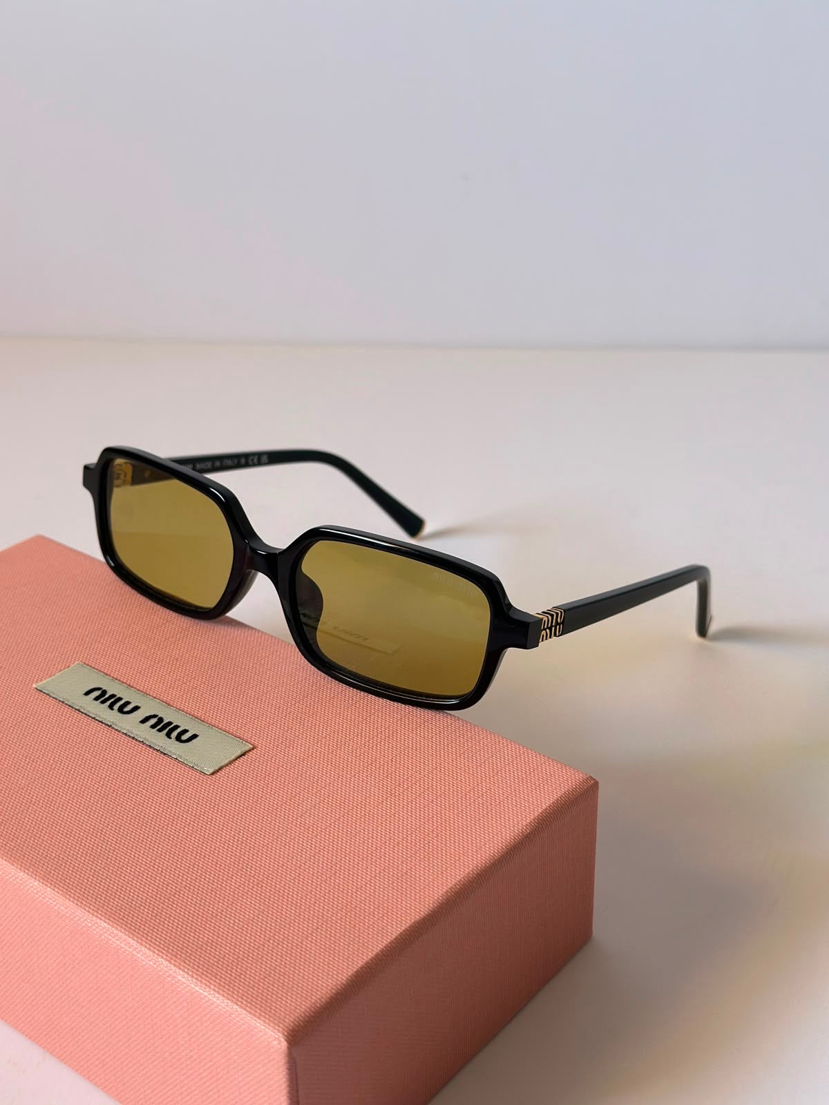 Miu Miu Regard Rectangle Sunglasses