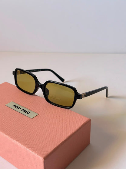 Miu Miu Regard Rectangle Sunglasses