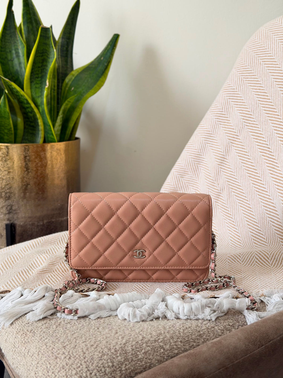 Chanel Wallet on Chain bag 19 CM