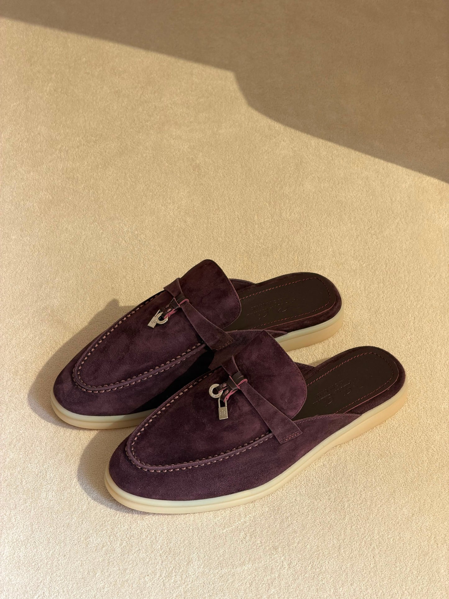 Loro Piana Summer Charms Walk Babouche loafers