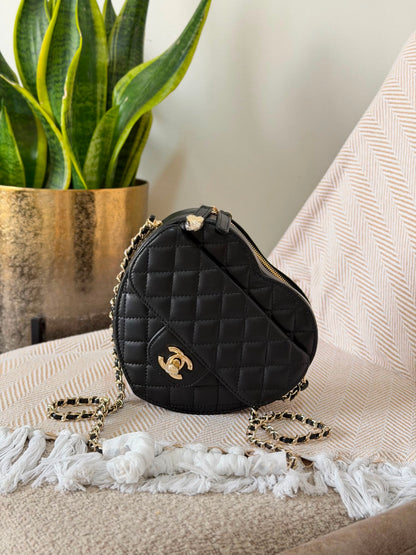Chanel Heart Bag 18 CM